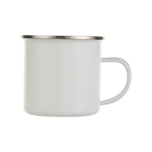 dosublimacji.pl - Steel mug EMO white BLACK sublimation
